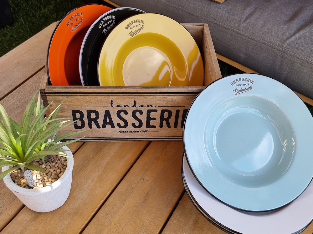 ANTIC LINE - Bol Petit déjeuner Coloré Brasserie Vintage- Bistrot