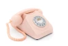 TELEPHONE RETRO ROSE CLAIR
