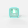 REVEIL LUMINEUX LAPIN BILLY CLOCK Couleur : Turquoise