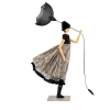 Lampe Femme au Parapluie Lyra - SKITSO