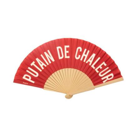 EN VACANCES, EVENTAIL PUTAIN DE CHALEUR RAINBOW PHOSPHORESCENT