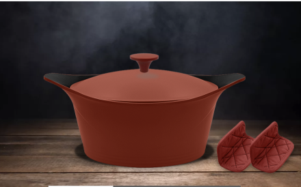 Collection L'INCROYABLE COCOTTE small Ø.24 / Rose / Cookut