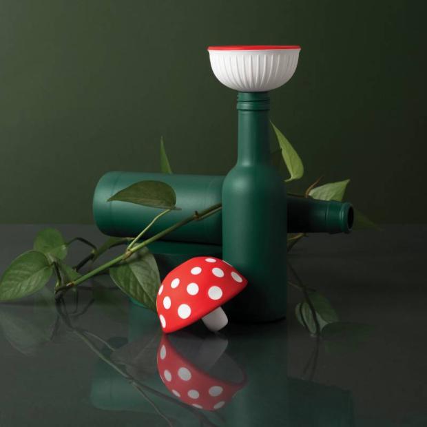 Ototo - Entonnoir Champignon Rouge Magic Mushroom - Innox Déco