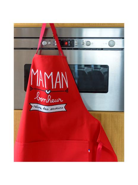 Tablier de cuisine Super Maman - Alma Mater - MaSpatule